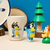 Zak Designs Bluey Kids Dinnerware Set 3 Pieces, Durable and Sustainable Melamine Bamboo Plate, Bowl, and Tumbler are Perfect For Dinner Time With Family (Bluey, Bingo, Bandit, Chilli)(Bluey)