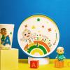 Zak Designs Bluey Kids Dinnerware Set 3 Pieces, Durable and Sustainable Melamine Bamboo Plate, Bowl, and Tumbler are Perfect For Dinner Time With Family (Bluey, Bingo, Bandit, Chilli)(CoComelon)