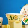 Zak Designs Bluey Kids Dinnerware Set 3 Pieces, Durable and Sustainable Melamine Bamboo Plate, Bowl, and Tumbler are Perfect For Dinner Time With Family (Bluey, Bingo, Bandit, Chilli)(CoComelon)