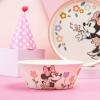 Zak Designs Bluey Kids Dinnerware Set 3 Pieces, Durable and Sustainable Melamine Bamboo Plate, Bowl, and Tumbler are Perfect For Dinner Time With Family (Bluey, Bingo, Bandit, Chilli)(Minnie Mouse)