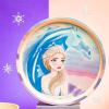 Zak Designs Bluey Kids Dinnerware Set 3 Pieces, Durable and Sustainable Melamine Bamboo Plate, Bowl, and Tumbler are Perfect For Dinner Time With Family (Bluey, Bingo, Bandit, Chilli)(Frozen 2 (Anna  Elsa  Olaf))