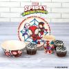 Zak Designs Bluey Kids Dinnerware Set 3 Pieces, Durable and Sustainable Melamine Bamboo Plate, Bowl, and Tumbler are Perfect For Dinner Time With Family (Bluey, Bingo, Bandit, Chilli)(Marvel Spider-Man)