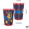 Zak Designs Bluey Nesting Tumbler Set Includes Durable Plastic Cups with Variety Artwork, Fun Drinkware is Perfect for Kids (14.5 oz, 4-Pack, Non-BPA)(Chase & Marshall & Skye)