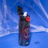 Zak Designs Bluey Sage Kids Water Bottle For School or Travel, 16oz Durable Plastic Water Bottle With Straw, Handle, and Leak-Proof, Pop-Up Spout Cover (Bluey & Bingo)(Spider-Man (Miles Morales))