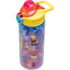 Zak Designs Bluey Sage Kids Water Bottle For School or Travel, 16oz Durable Plastic Water Bottle With Straw, Handle, and Leak-Proof, Pop-Up Spout Cover (Bluey & Bingo)(Inside Out 2)