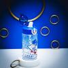 Zak Designs Bluey Sage Kids Water Bottle For School or Travel, 16oz Durable Plastic Water Bottle With Straw, Handle, and Leak-Proof, Pop-Up Spout Cover (Bluey & Bingo)(Sonic the Hedgehog (Sonic  Eggman))