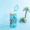 Zak Designs Bluey Sage Kids Water Bottle For School or Travel, 16oz Durable Plastic Water Bottle With Straw, Handle, and Leak-Proof, Pop-Up Spout Cover (Bluey & Bingo)(Disney Moana (Moana  Maui))
