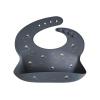 mushie x Bluey Silicone Baby Bib | Adjustable Fit Waterproof Bibs (Bluey Ivory)(Boats)