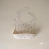 mushie x Bluey Silicone Baby Bib | Adjustable Fit Waterproof Bibs (Bluey Ivory)(Bows)