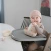 mushie x Bluey Silicone Baby Bib | Adjustable Fit Waterproof Bibs (Bluey Ivory)(Cherries)
