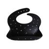 mushie x Bluey Silicone Baby Bib | Adjustable Fit Waterproof Bibs (Bluey Ivory)(Numbers Black)