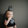 mushie x Bluey Silicone Baby Bib | Adjustable Fit Waterproof Bibs (Bluey Ivory)(Numbers Black)