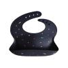 mushie x Bluey Silicone Baby Bib | Adjustable Fit Waterproof Bibs (Bluey Ivory)(Planets)