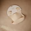 mushie x Bluey Silicone Baby Bib | Adjustable Fit Waterproof Bibs (Bluey Ivory)(Shifting Sand)