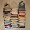 mushie x Bluey Silicone Baby Bib | Adjustable Fit Waterproof Bibs (Bluey Ivory)(Smiley Face)