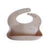 mushie x Bluey Silicone Baby Bib | Adjustable Fit Waterproof Bibs (Bluey Ivory)(Vanilla Confetti)