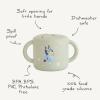 mushie x Bluey Silicone Snack Cup | Spill Proof Food Container for Toddler and Baby (Bluey Sage)(Bluey Sage)