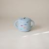 mushie x Bluey Silicone Snack Cup | Spill Proof Food Container for Toddler and Baby (Bluey Sage)(Retro Cars)