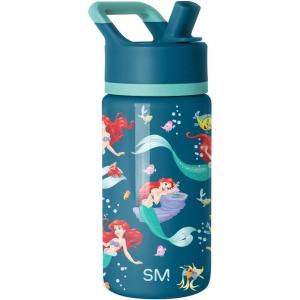 Simple Modern Kids Summit Water Bottle with Straw Lid |Bluey 18oz Stainless Steel Cup Insulated Tumbler for Girls, Boys, School | Bluey Sky(Disney-Ariel’s Day Dream)