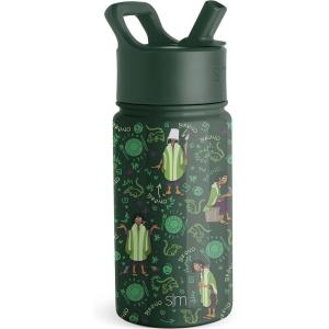 Simple Modern Kids Summit Water Bottle with Straw Lid |Bluey 18oz Stainless Steel Cup Insulated Tumbler for Girls, Boys, School | Bluey Sky(Disney-Encanto Oh  Bruno)