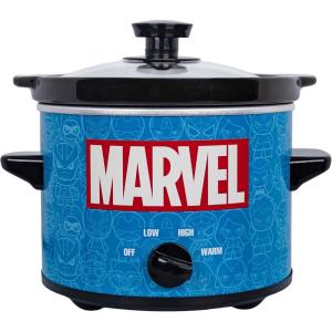 Uncanny Brands Bluey 2qt Slow Cooker – Small Kitchen Appliance(Marvel Eat the Universe)