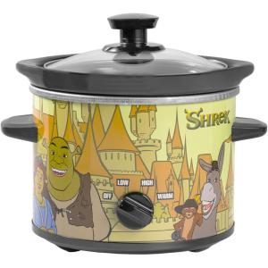 Uncanny Brands Bluey 2qt Slow Cooker – Small Kitchen Appliance(Shrek)