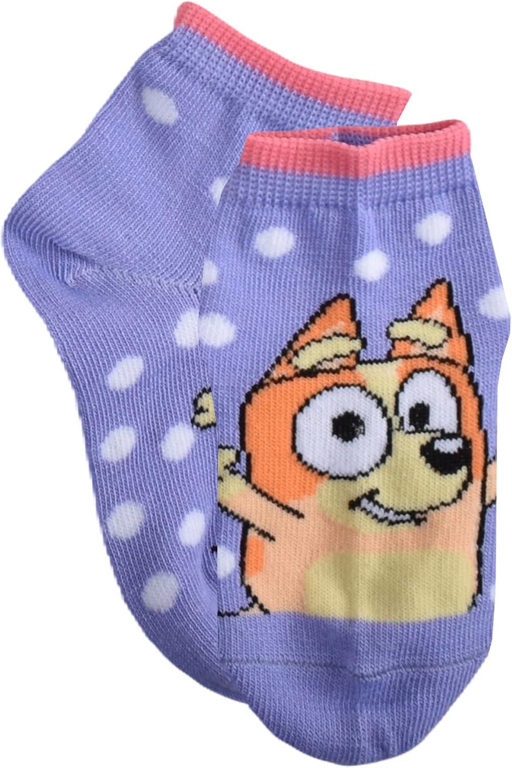 imageBluey 5PK CHEER SHORTIE SOCKSBlue Sky 5pack