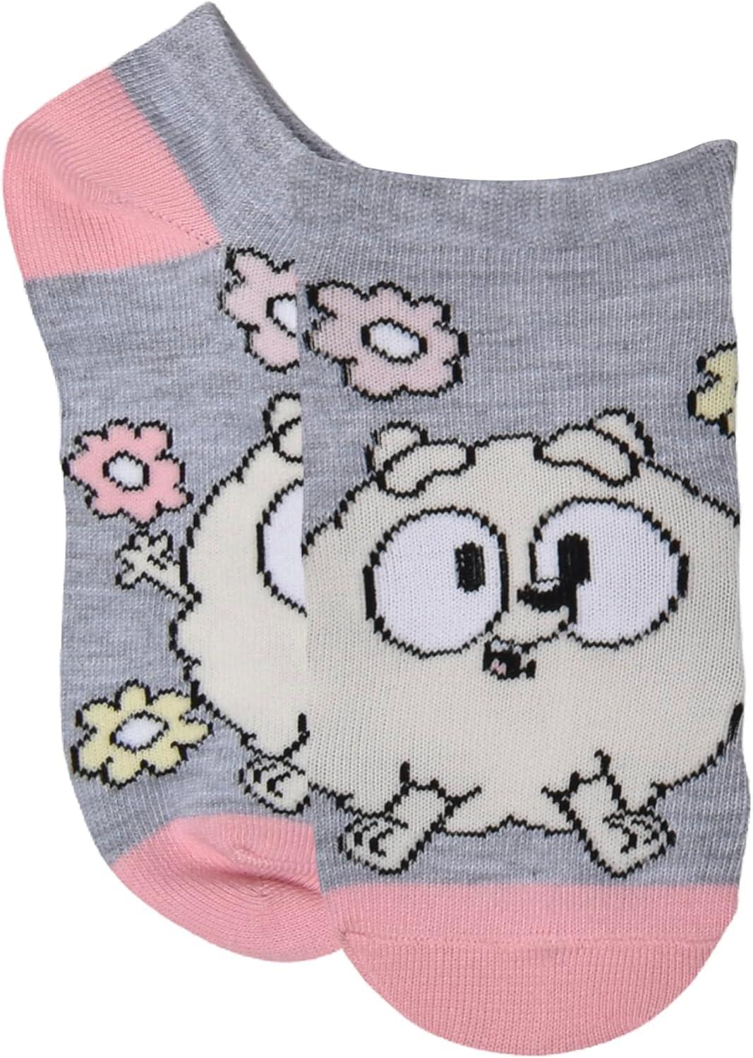 imageBluey 5PK CHEER SHORTIE SOCKSPink