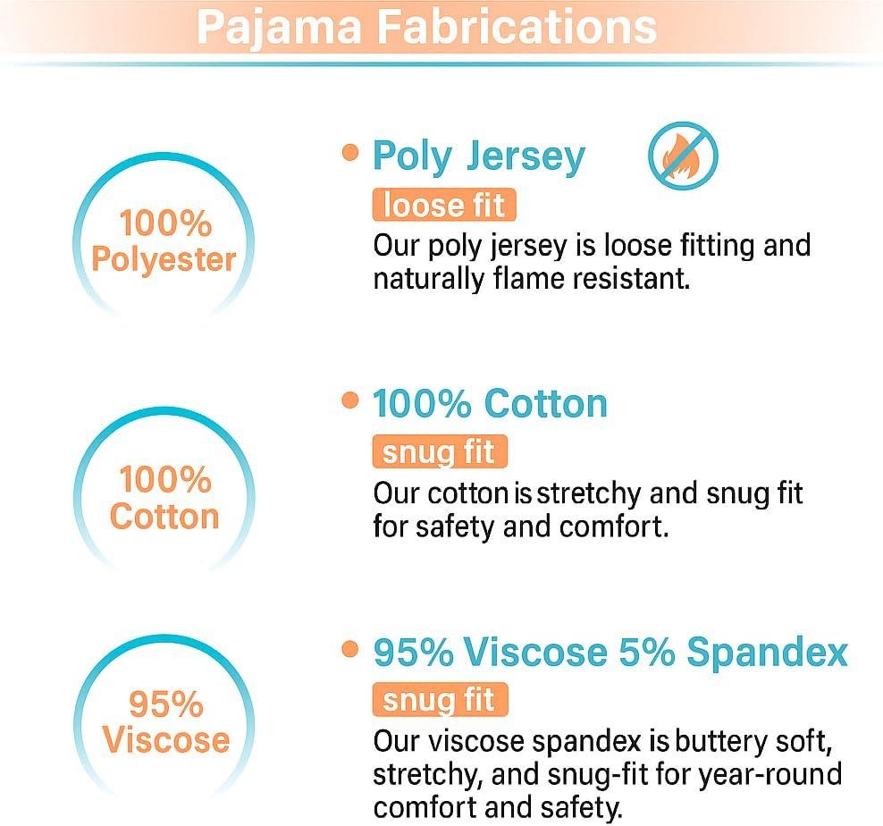 imageBluey Boys 4Piece Snugfit Cotton Pajama Set Soft amp Cute for Kids BLUEYS FUN 2T