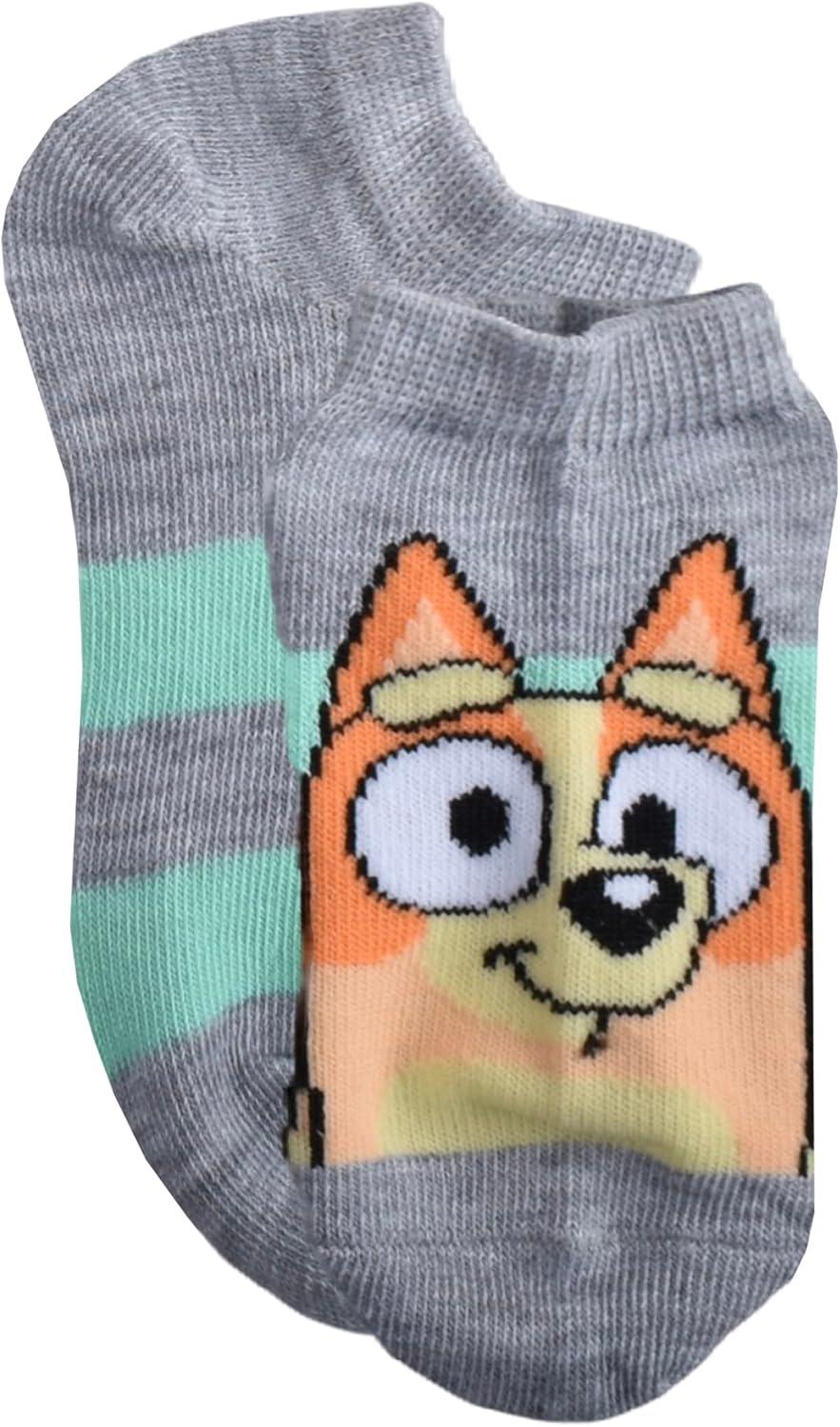 imageBluey boys Bluey Kids SocksSky Blue 5pack