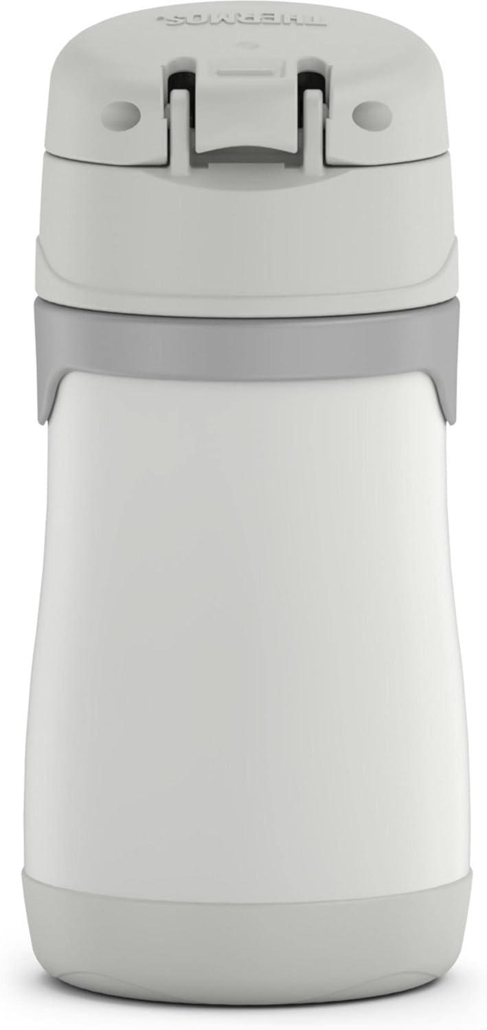 imageThermos Baby 10 oz Stainless Steel Bottle with popup straw BlueyGray