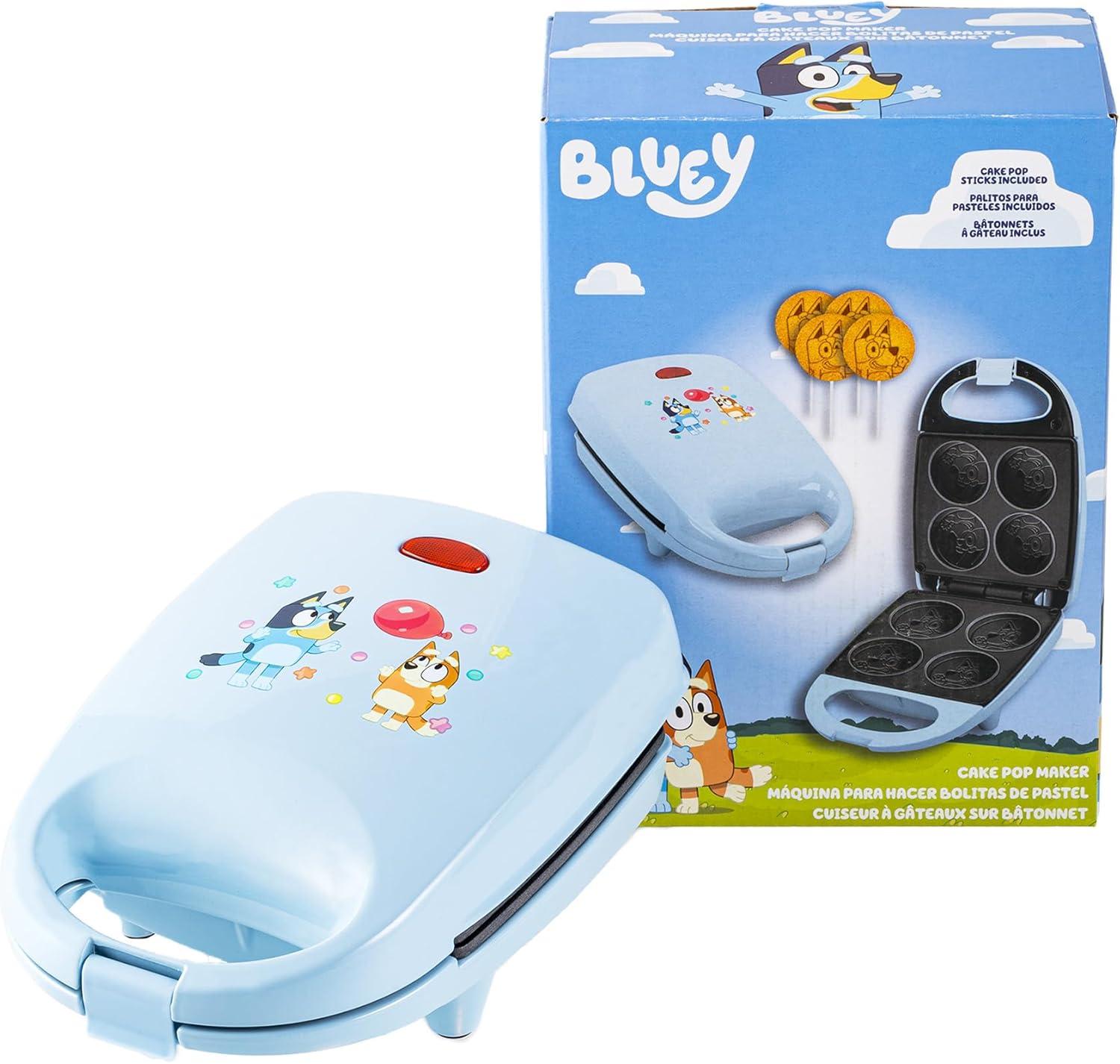 imageUncanny Brands Bluey Cake Pop Maker Makes Bluey Cake Pops Nonstick Easy CleanupBluey