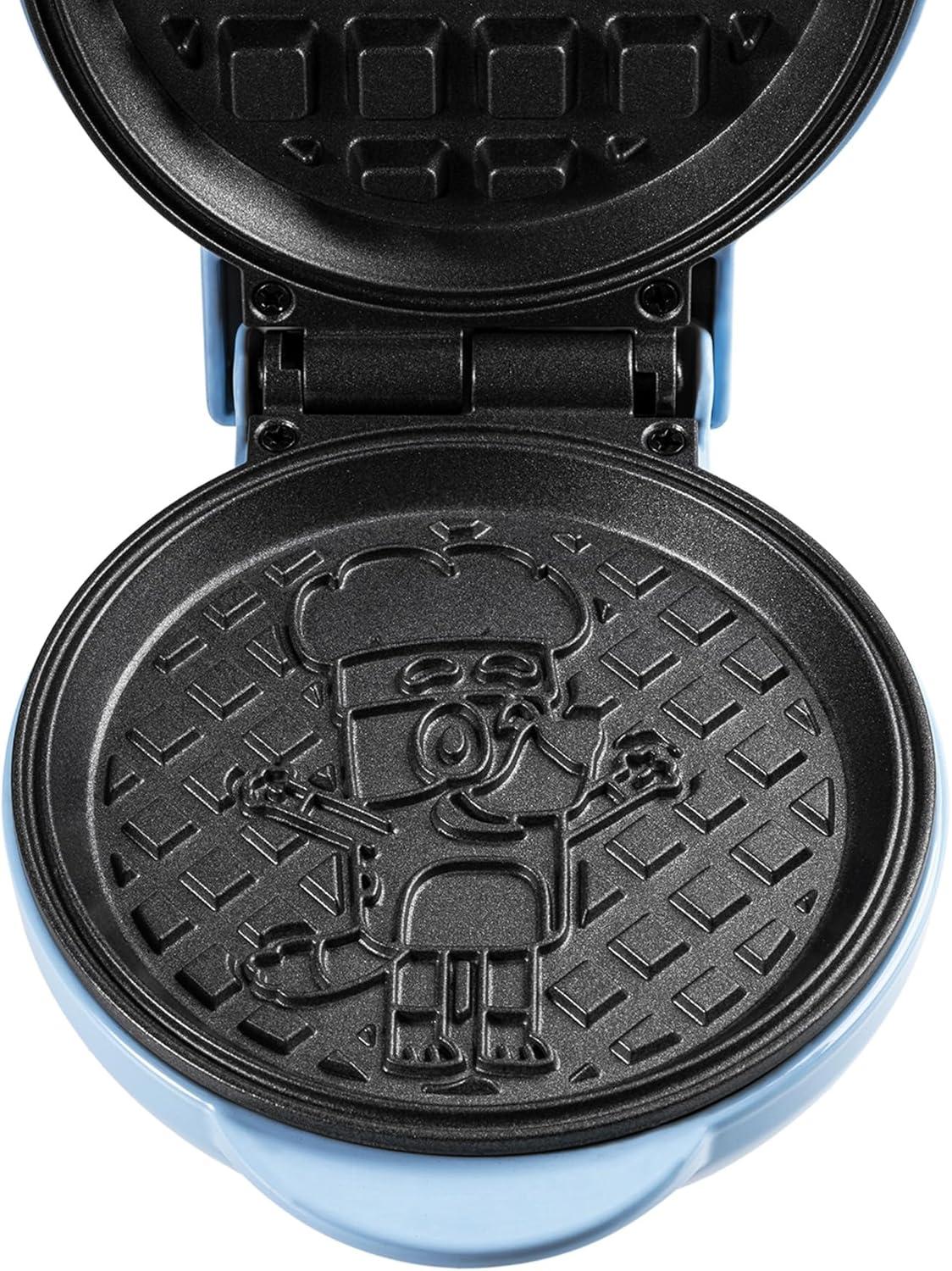 imageUncanny Brands Bluey Mini Waffle Maker Fun Character Waffles Easy to Use and CleanBluey
