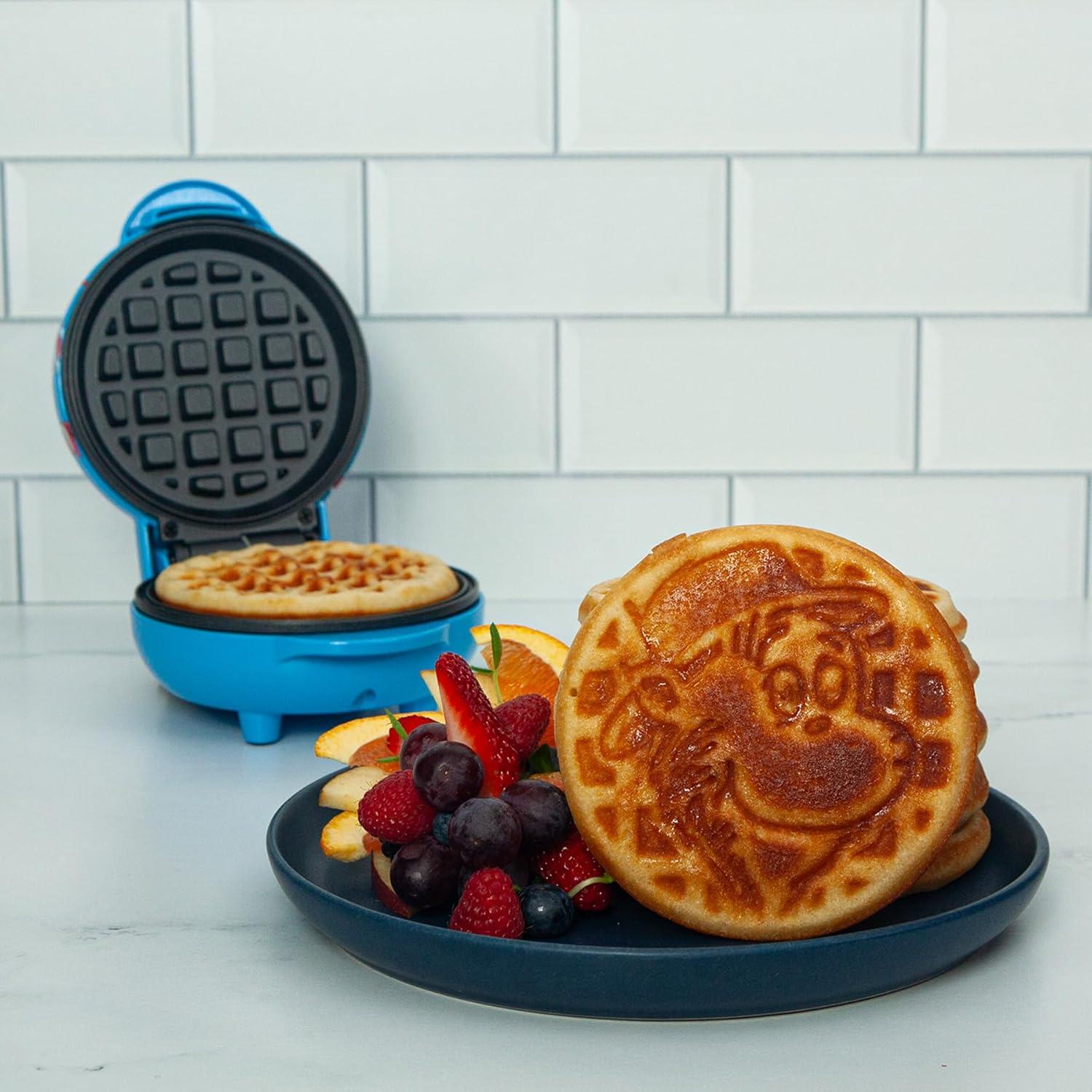 imageUncanny Brands Bluey Mini Waffle Maker Fun Character Waffles Easy to Use and CleanDr Seuss