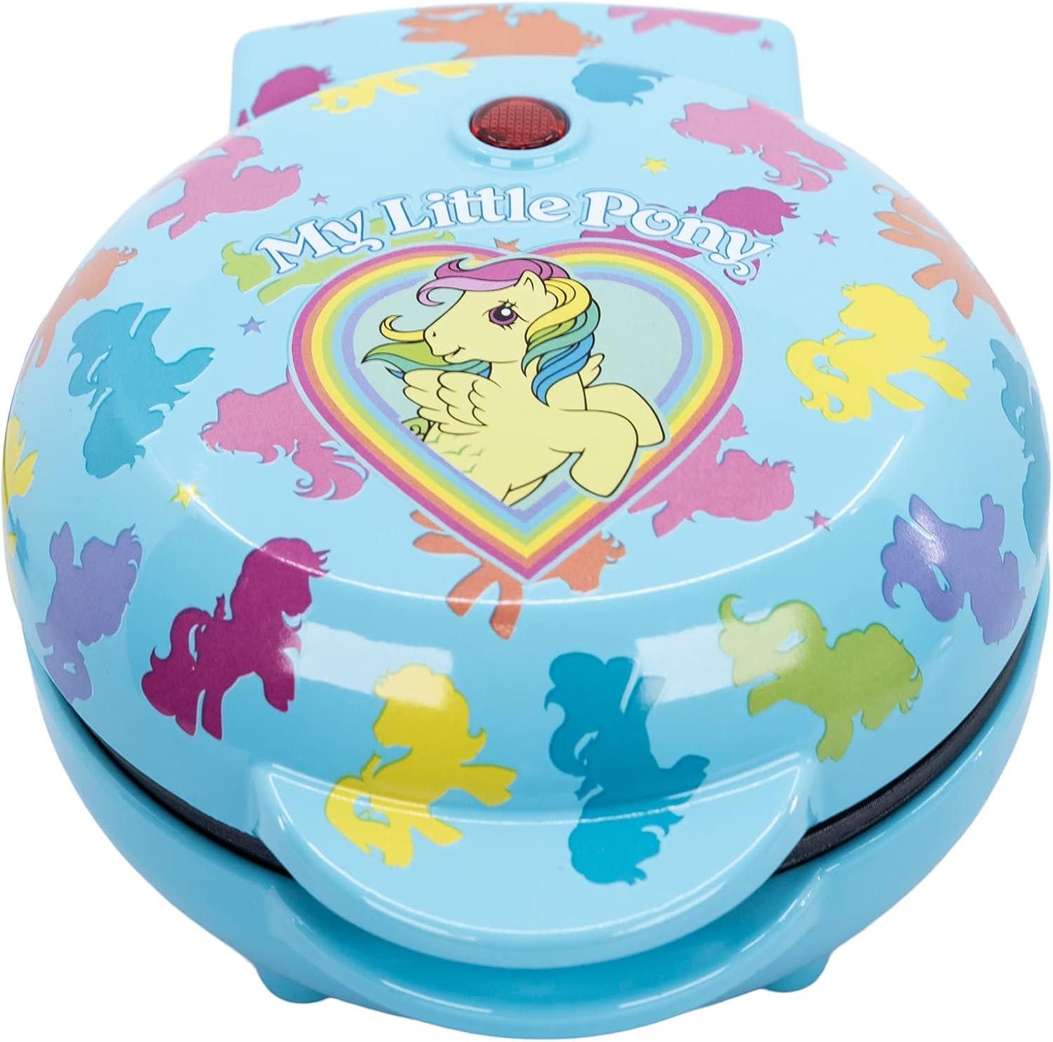 imageUncanny Brands Bluey Mini Waffle Maker Fun Character Waffles Easy to Use and CleanMy Little Pony