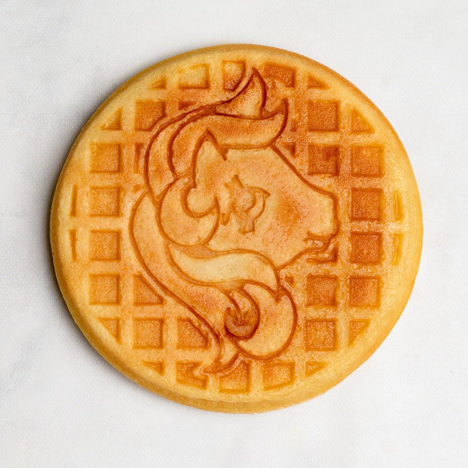 imageUncanny Brands Bluey Mini Waffle Maker Fun Character Waffles Easy to Use and CleanMy Little Pony