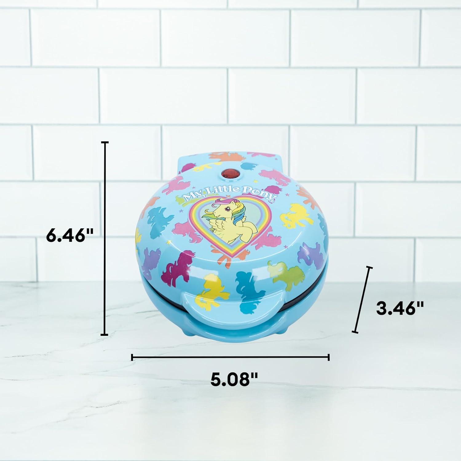 imageUncanny Brands Bluey Mini Waffle Maker Fun Character Waffles Easy to Use and CleanMy Little Pony