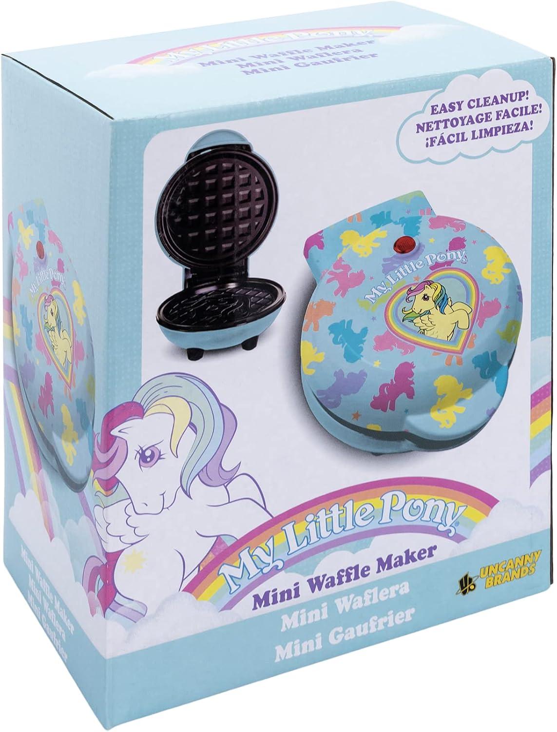 imageUncanny Brands Bluey Mini Waffle Maker Fun Character Waffles Easy to Use and CleanMy Little Pony