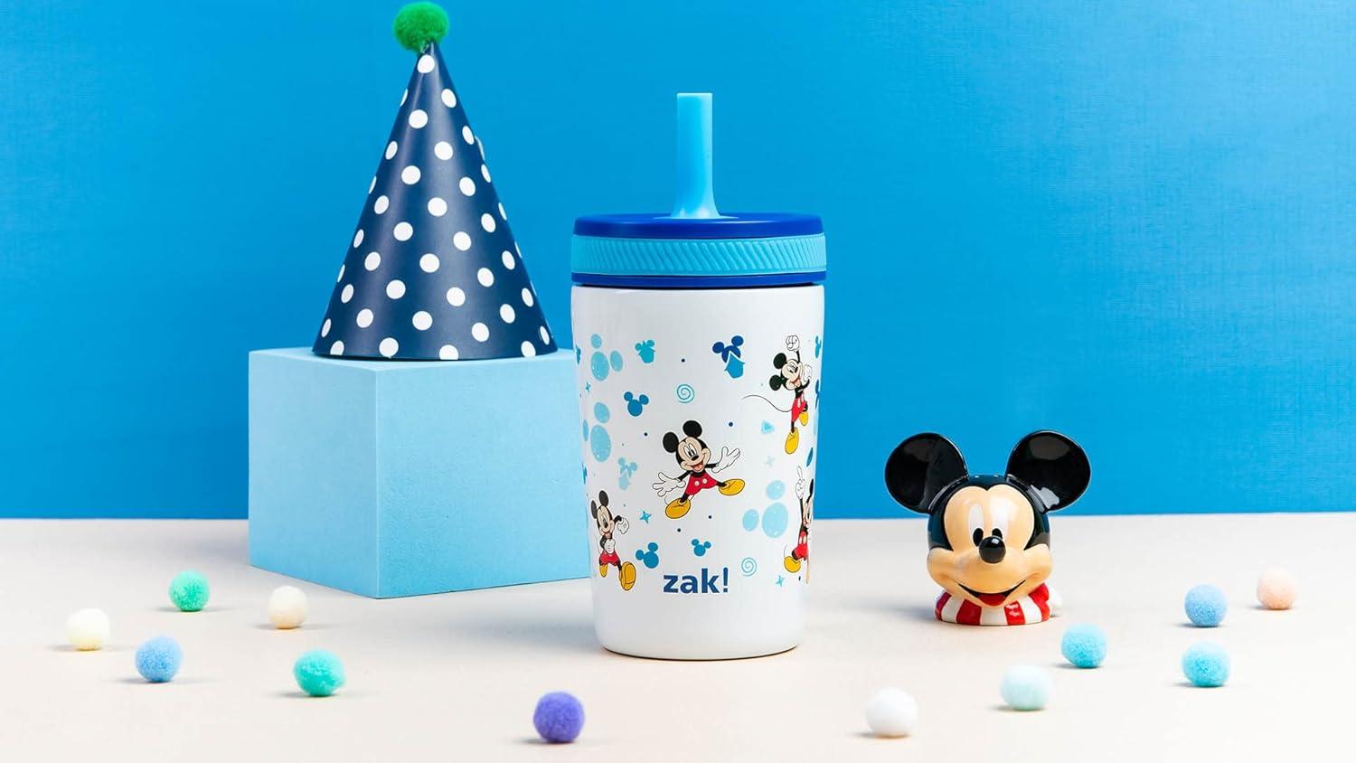 imageZak Designs Bluey Kelso Toddler Cups For Travel or At Home 12oz Vacuum Insulated Stainless Steel Sippy Cup With LeakProof Design is Perfect For Kids Bluey Bingo Grandad MortMickey