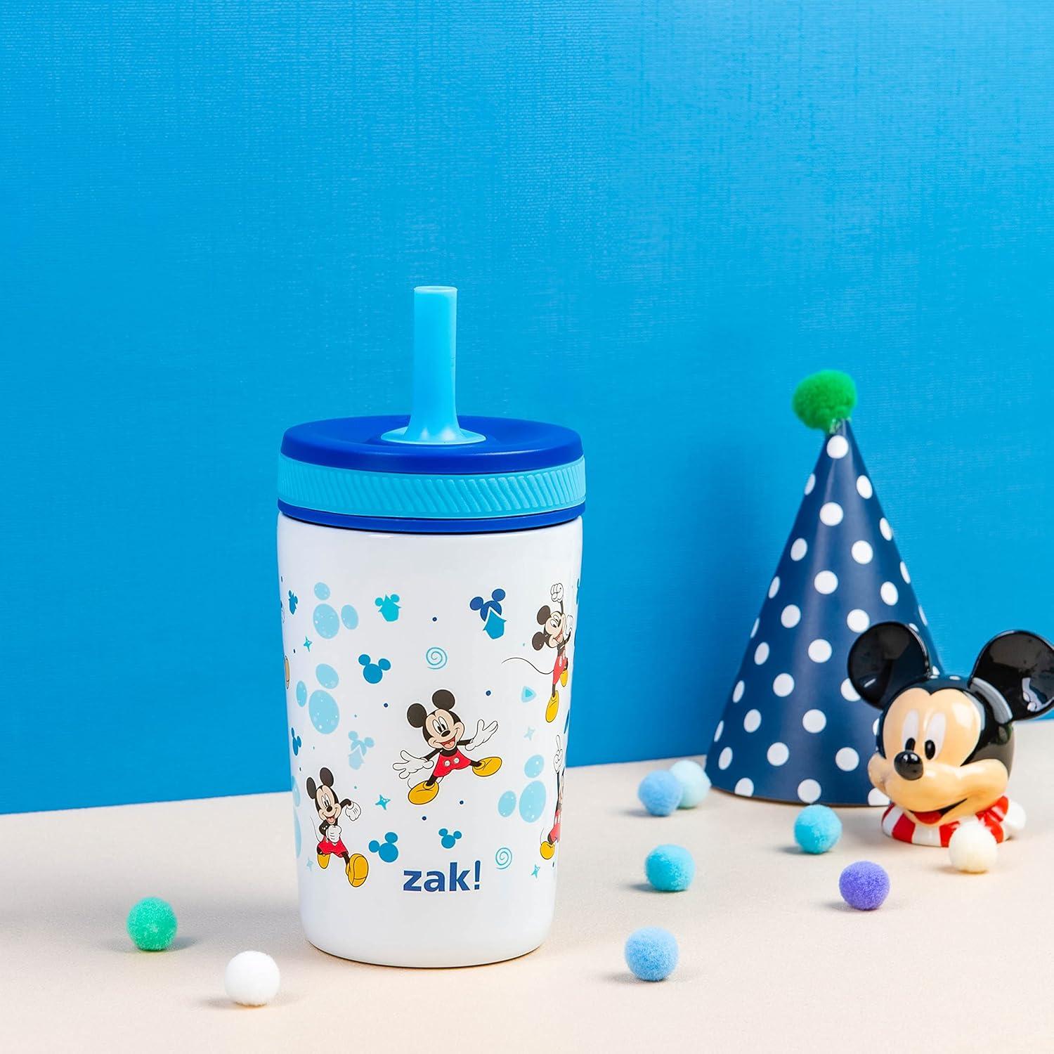 imageZak Designs Bluey Kelso Toddler Cups For Travel or At Home 12oz Vacuum Insulated Stainless Steel Sippy Cup With LeakProof Design is Perfect For Kids Bluey Bingo Grandad MortMickey