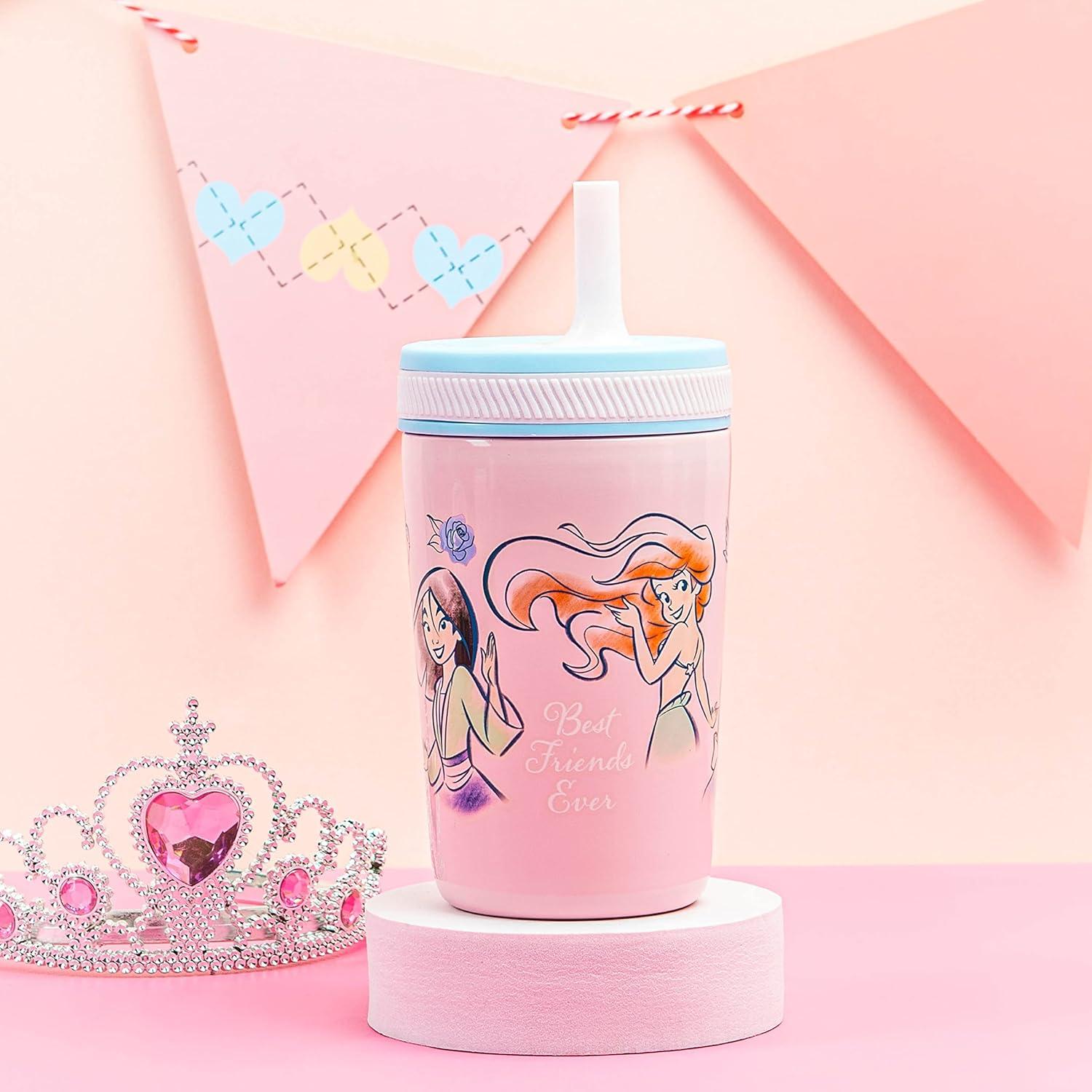 imageZak Designs Bluey Kelso Toddler Cups For Travel or At Home 12oz Vacuum Insulated Stainless Steel Sippy Cup With LeakProof Design is Perfect For Kids Bluey Bingo Grandad MortPrincess