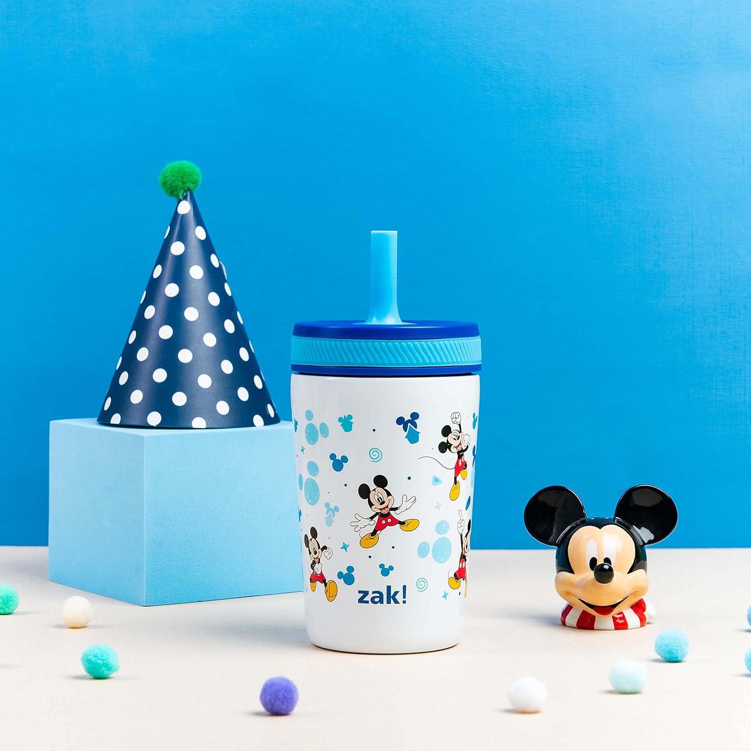 imageZak Designs Bluey Kelso Toddler Cups For Travel or At Home 12oz Vacuum Insulated Stainless Steel Sippy Cup With LeakProof Design is Perfect For Kids Bluey Bingo Grandad MortMickey