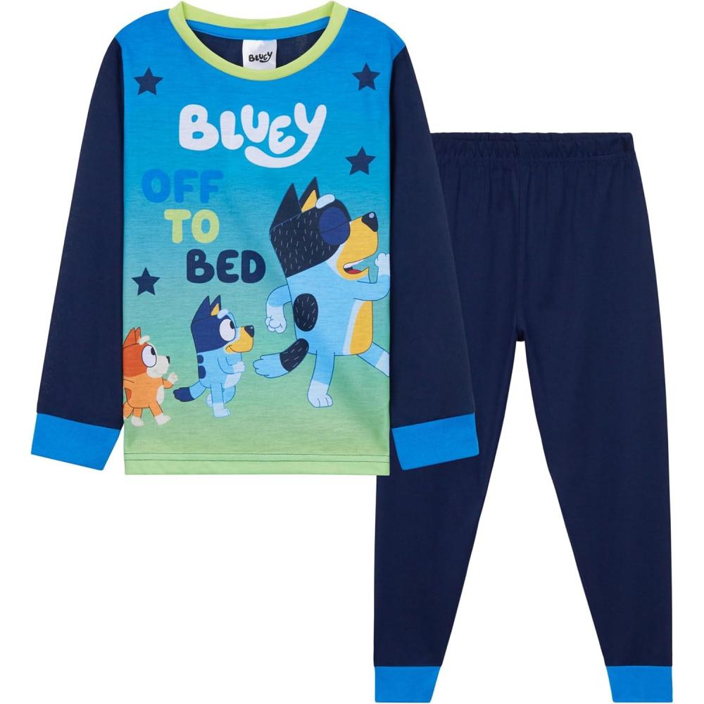 imageBluey Pajamas Matching Family Christmas Pajamas Christmas PJs For FamilyBlue Multi