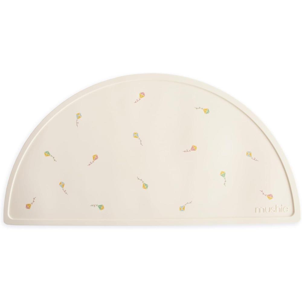 imagemushie x Bluey Silicone Placemat for Kids  BPAFree NonSlip Design Bluey IvoryKites