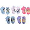Bluey 5PK CHEER SHORTIE SOCKS(Blue Sky (5-pack))