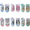 Bluey 5PK CHEER SHORTIE SOCKS(Pink)