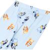Bluey Boys’ 2-piece Snug-fit Viscose Short-Sleeve Matching Pajama Set, Soft & Cute for Kids(Hoppy Bluey)