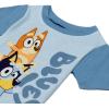 Bluey Boys’ 4-Piece Snug-fit Cotton Pajama Set, Soft & Cute for Kids, BLUEYS FUN, 2T