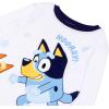 Bluey Boys’ 4-piece Snug-fit Cotton Pajama Set, Soft & Cute for Kids, 8