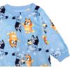 Bluey Boys’ Footed Blanket Sleeper, Comfortable Pajamas, Soft & Cute for Kids(Star Sisters)